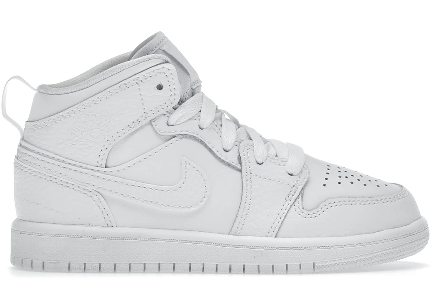 Air Jordan 1 Mid Triple White