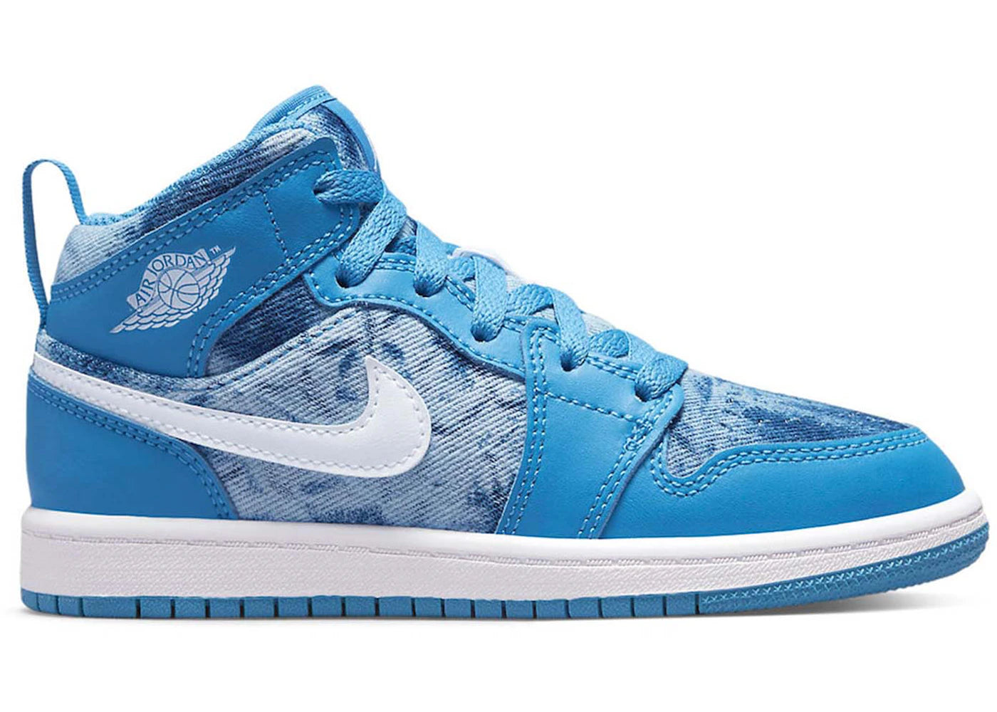 Air Jordan 1 Mid Washed Denim