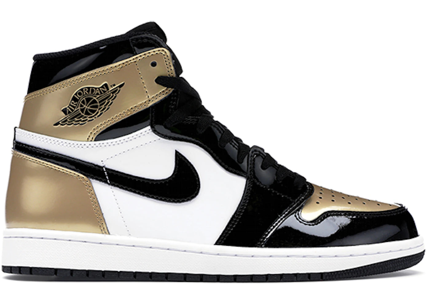 Air Jordan 1 Retro High NRG Patent Gold Toe