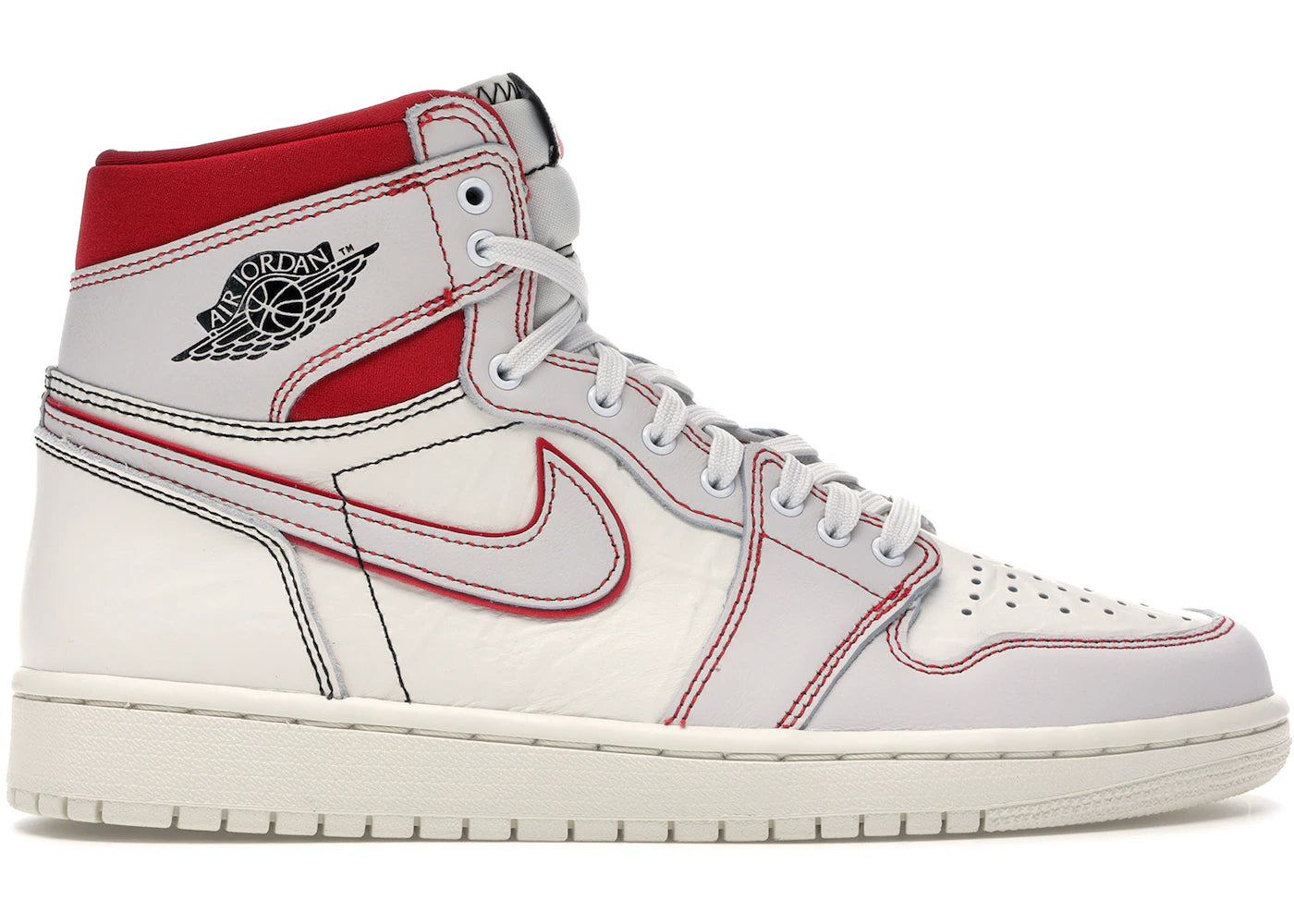 Air Jordan 1 Retro High Phantom Gym Red