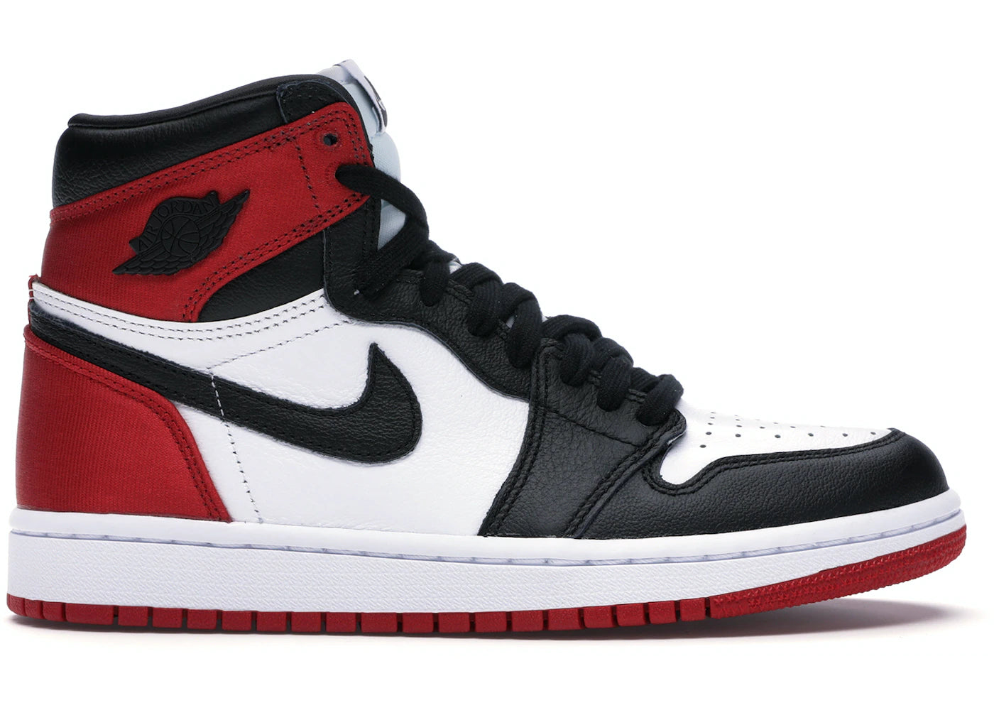 Air Jordan 1 Retro High Satin Black Toe W