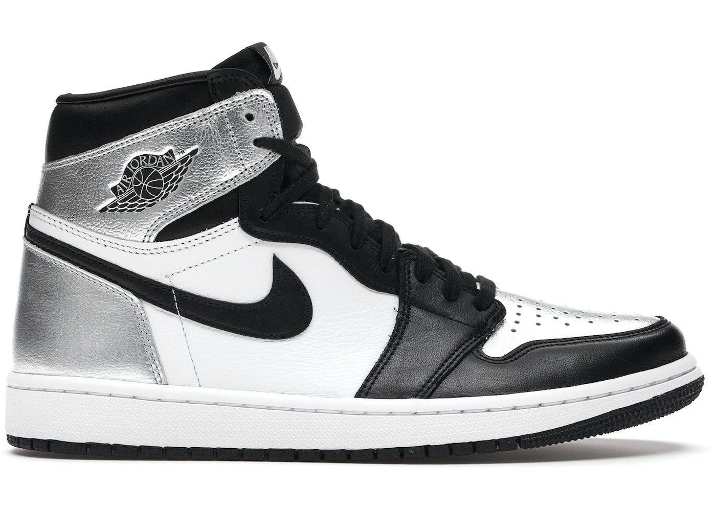 Air Jordan 1 Retro High Silver Toe W