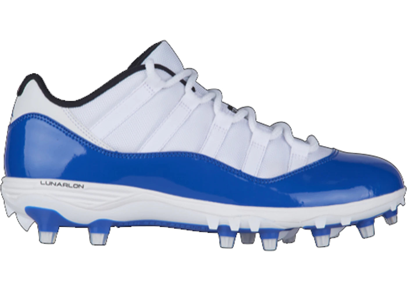 Air Jordan 11 Retro Low Cleat White Royal