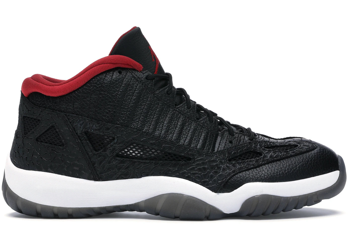 Air Jordan 11 Retro Low IE Black Varsity Red