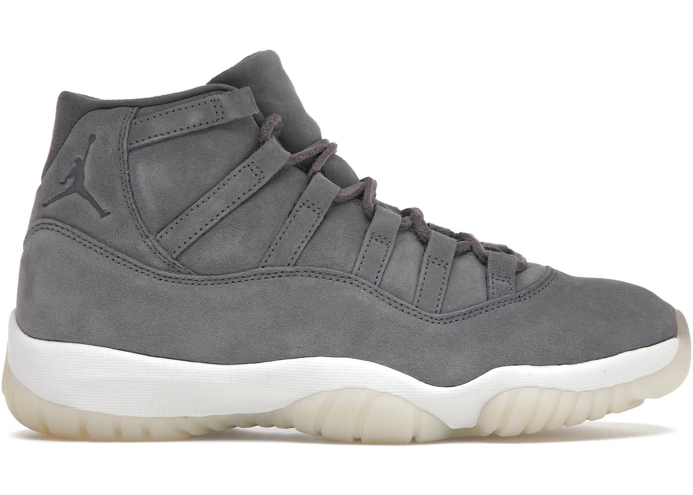 Air Jordan 11 Retro Pinnacle Grey Suede