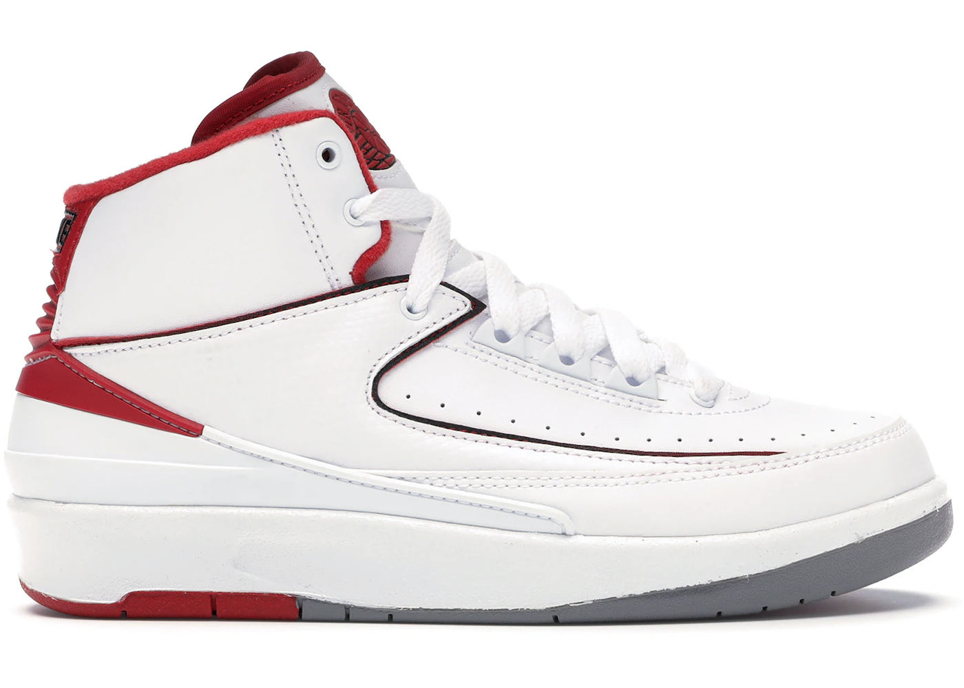 Air Jordan 2 Retro White Red GS