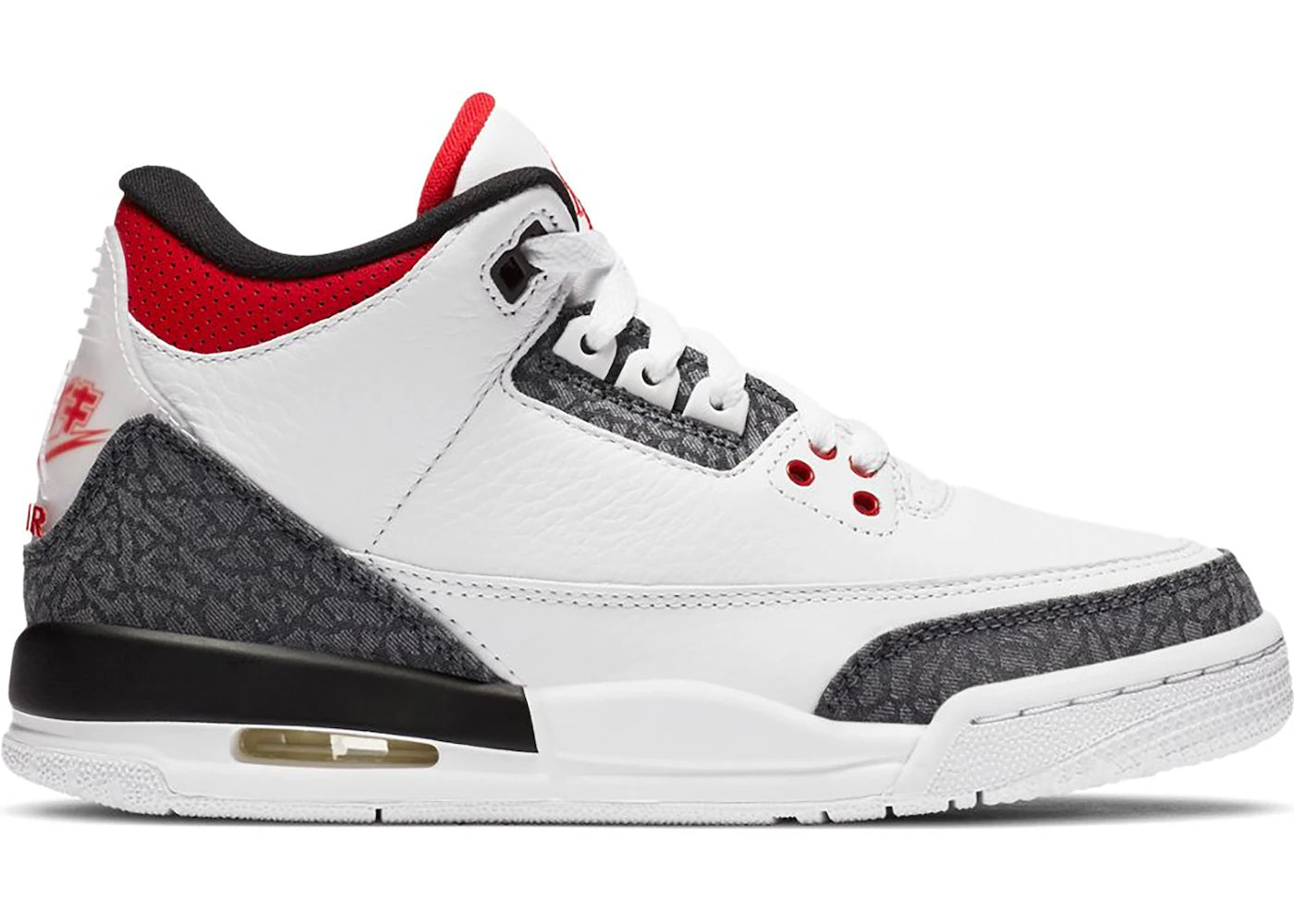 Air Jordan 3 Retro SE-T JP Fire Red Denim GS