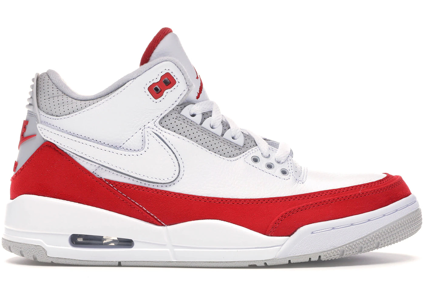 Air Jordan 3 Retro Tinker White University Red