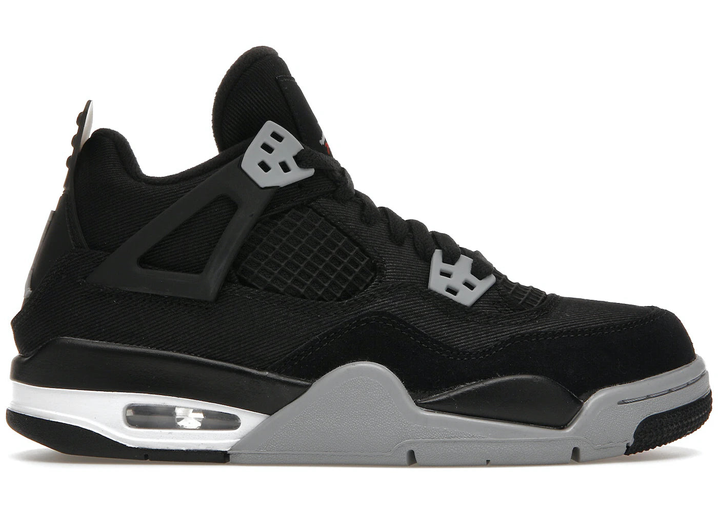 Air Jordan 4 Retro Black Canvas GS