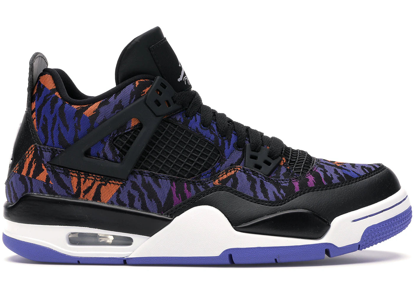 Air Jordan 4 Retro Black Rush Violet GS