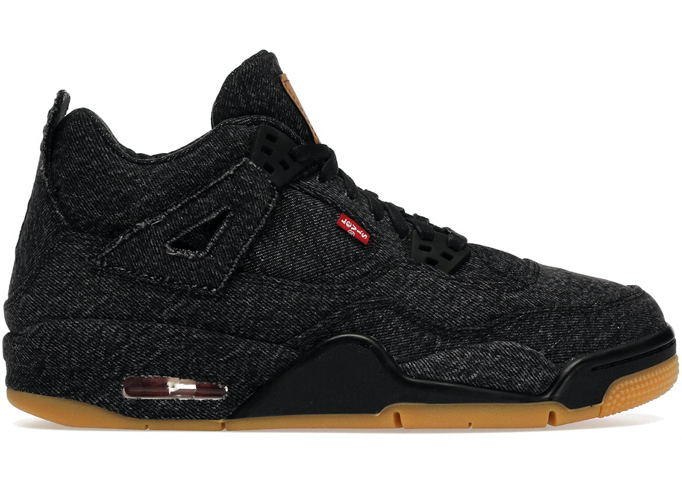 Air Jordan 4 Retro Levi's Black GS