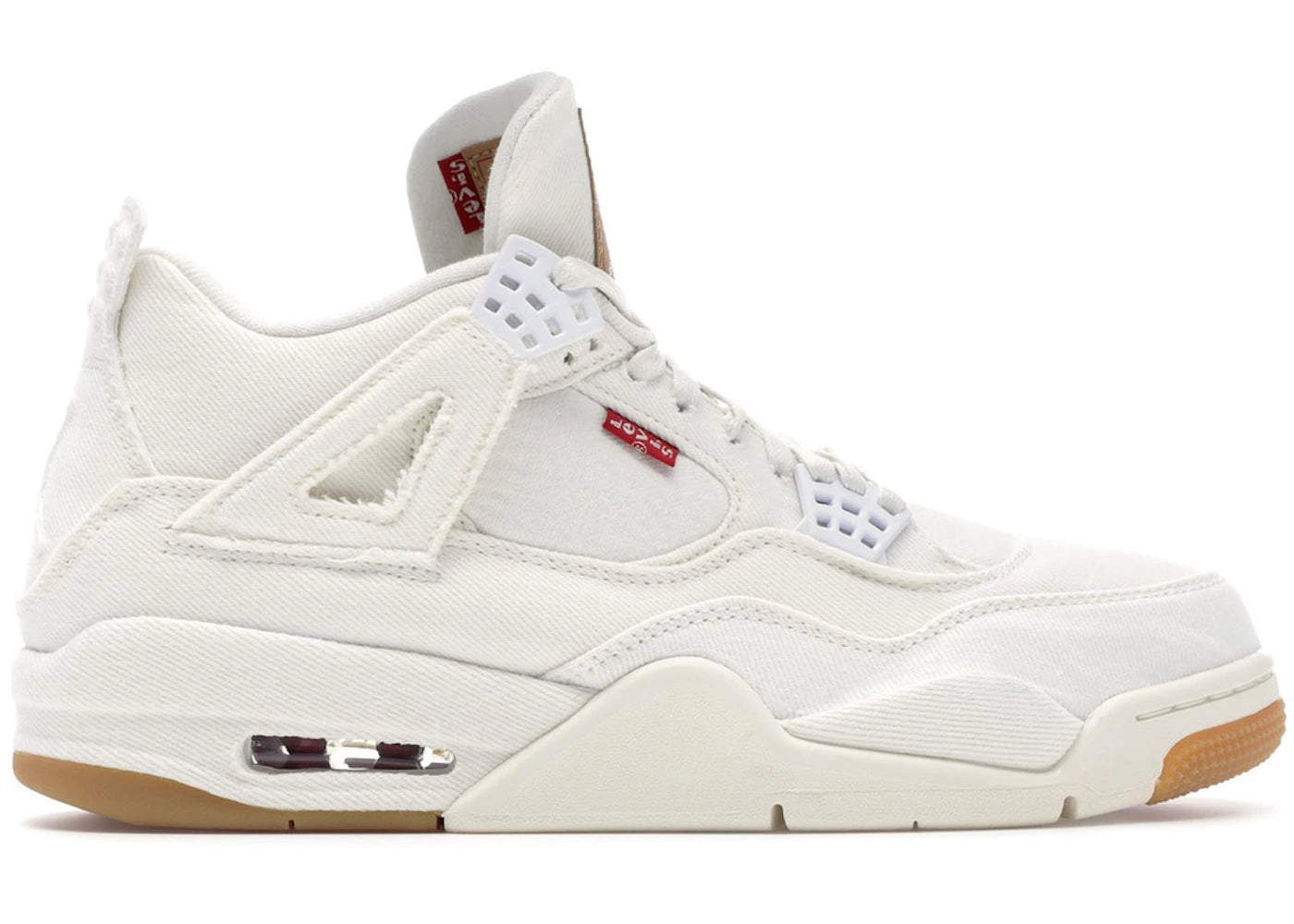 Air Jordan 4 Retro Levi's White