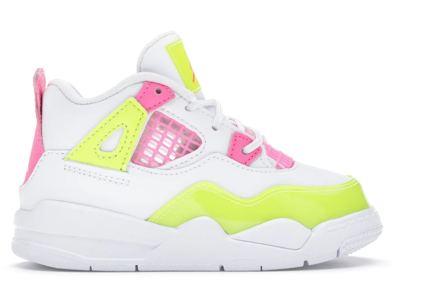 Air Jordan 4 Retro White Lemon Pink