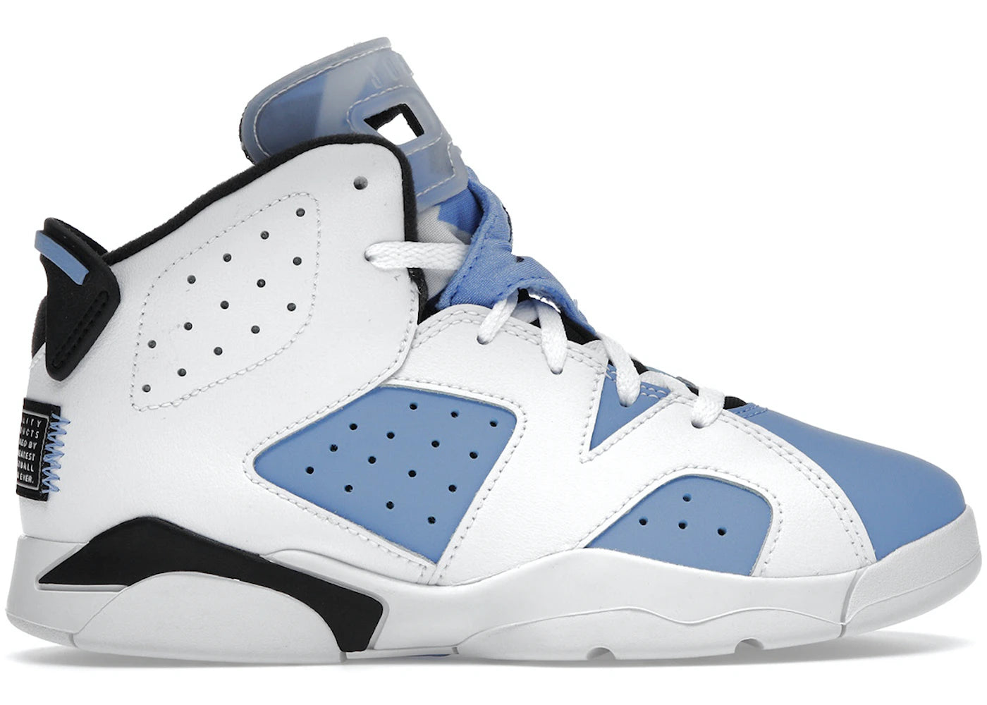 Air Jordan 6 Retro UNC White