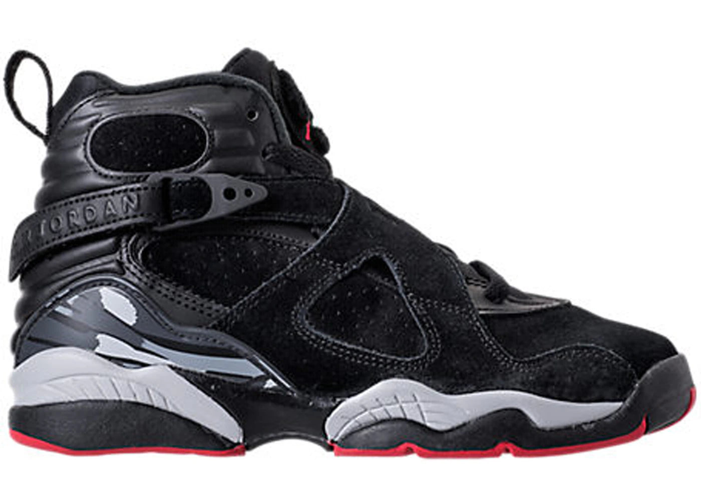 Air Jordan 8 Retro Black Cement GS