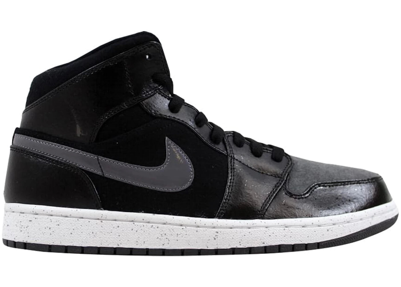 Air Jordan 1 Mid Premium Winterized Black Grey