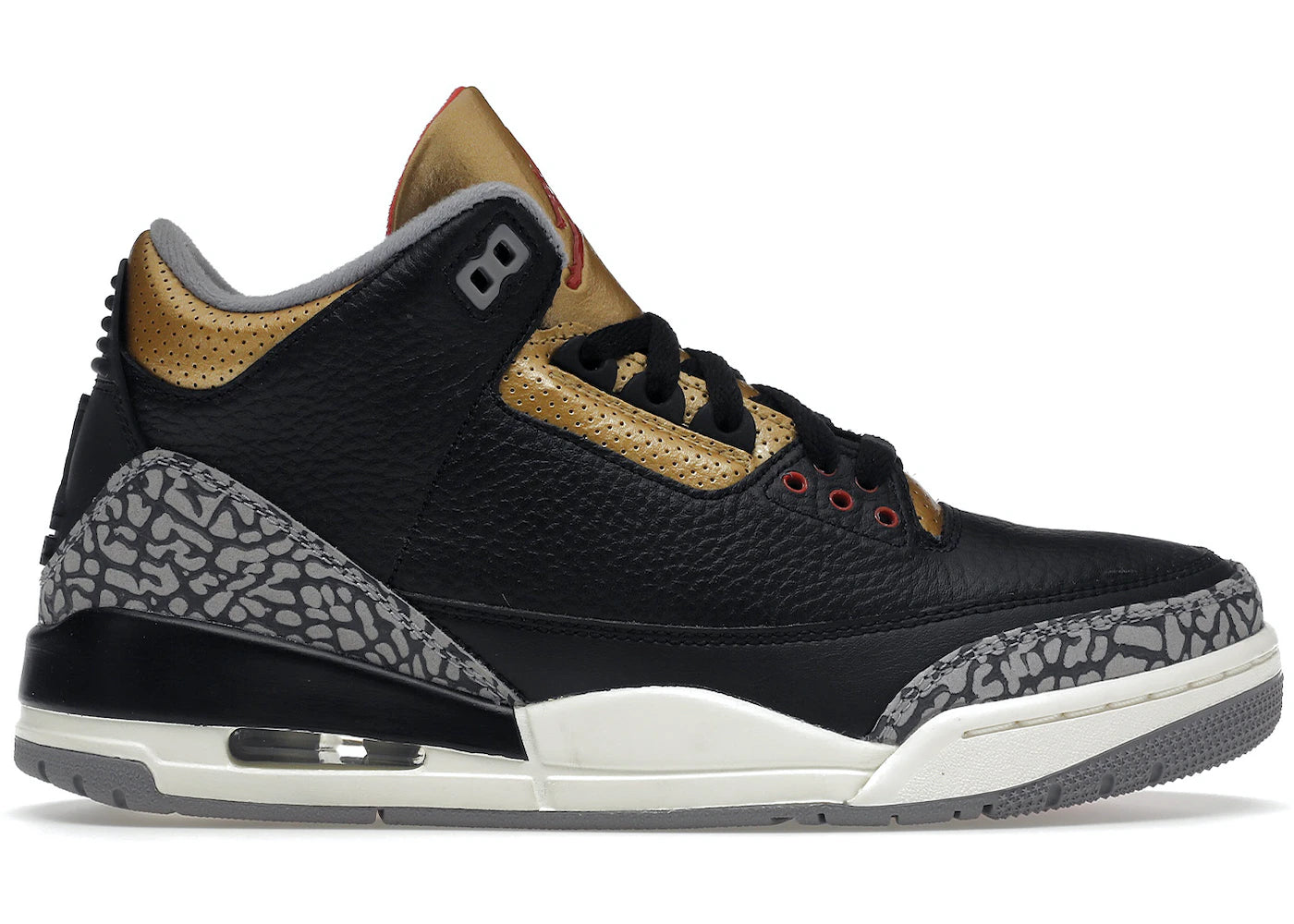 Air Jordan 3 Retro Black Cement Gold W