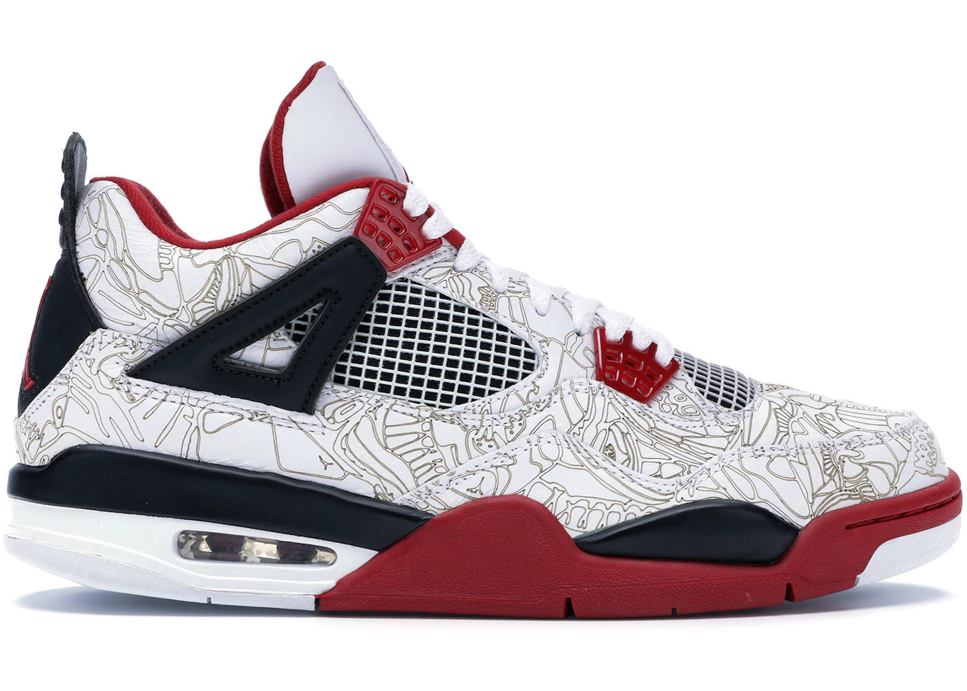 Air Jordan 4 Retro White Laser