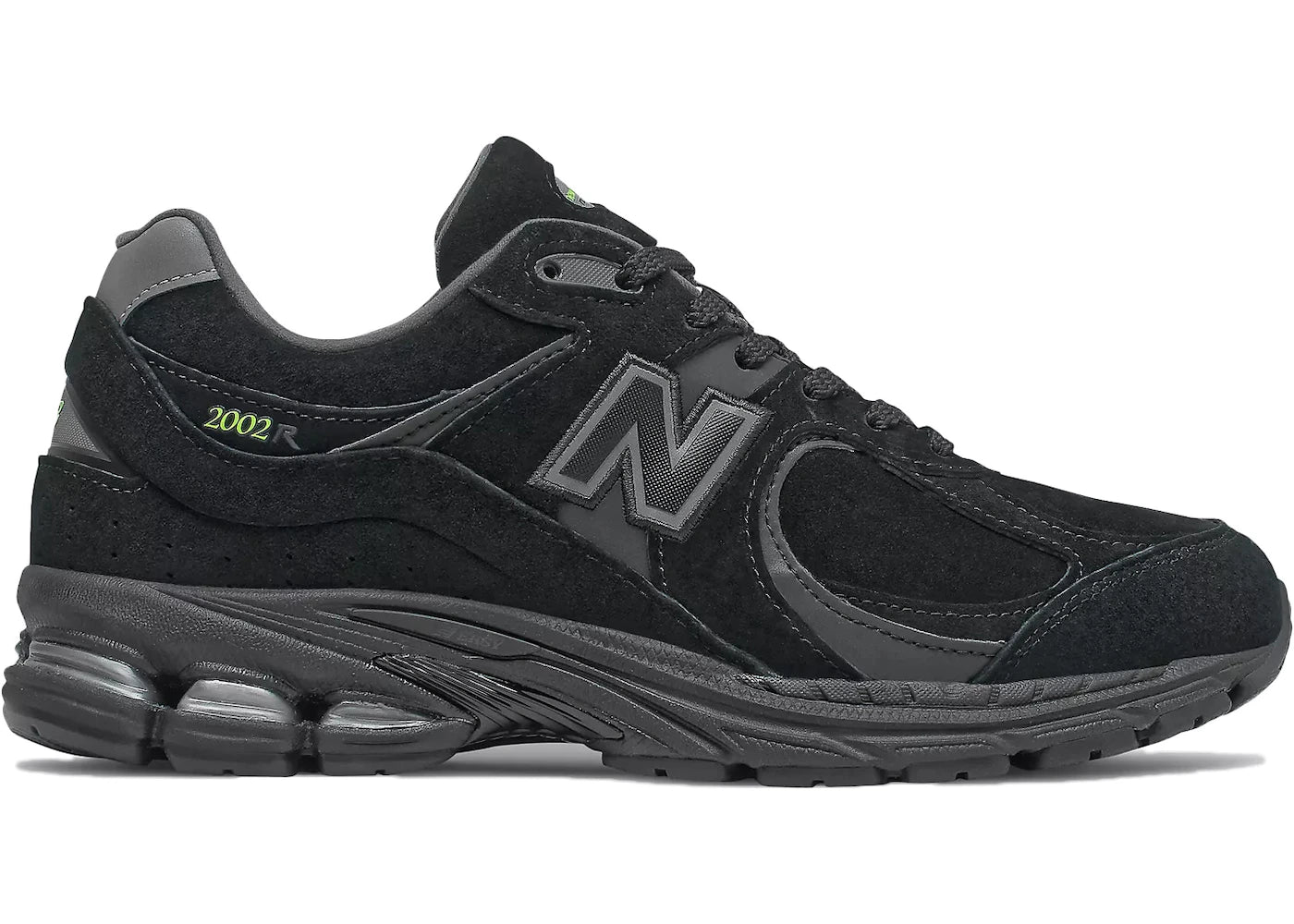 New Balance 2002R Black Green