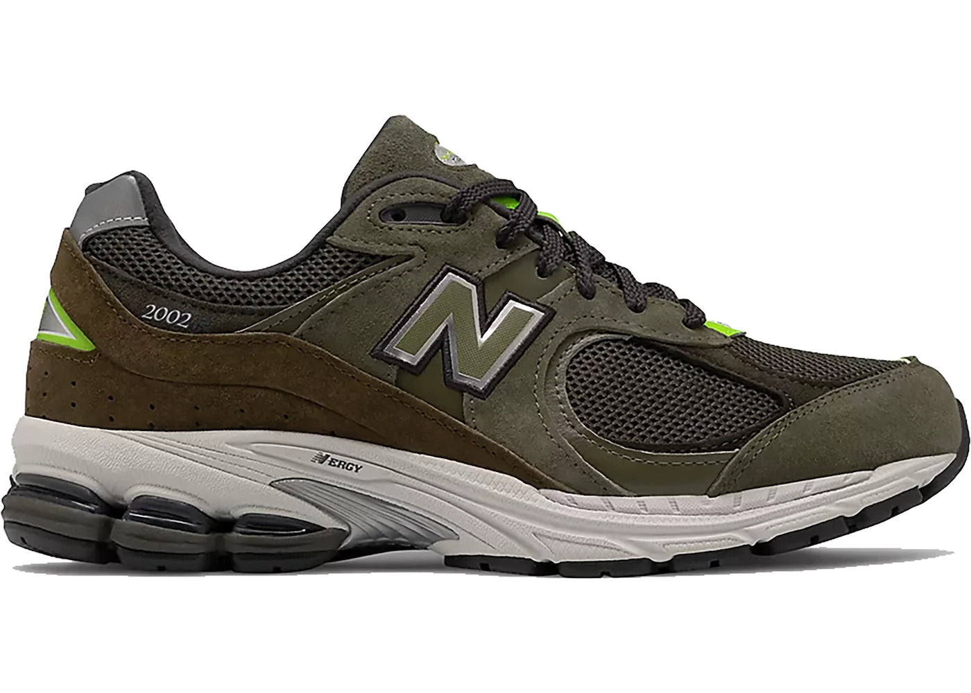 New Balance 2002R Camo Green Nettle Green