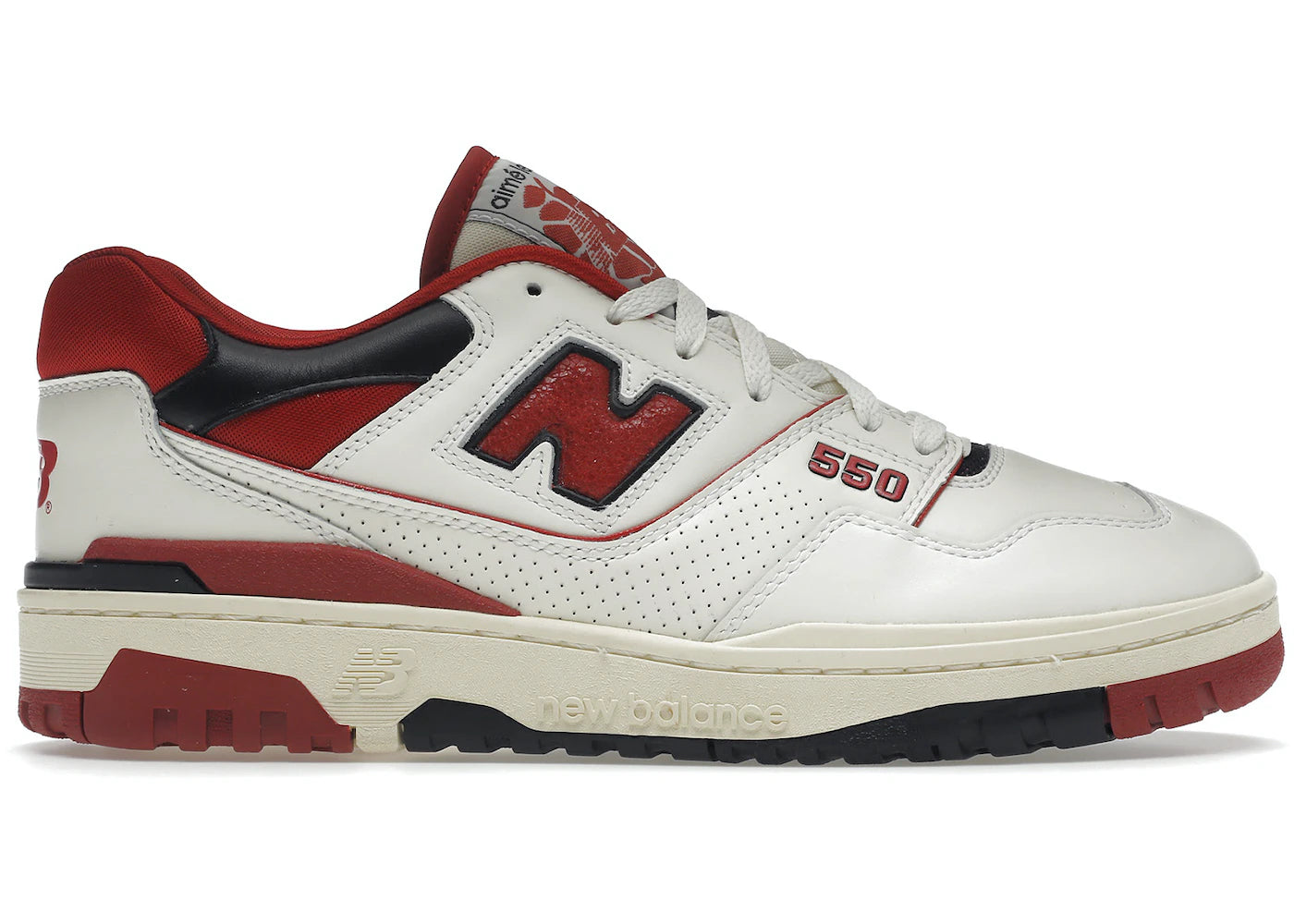 New Balance 550 Aime Leon Dore White Red