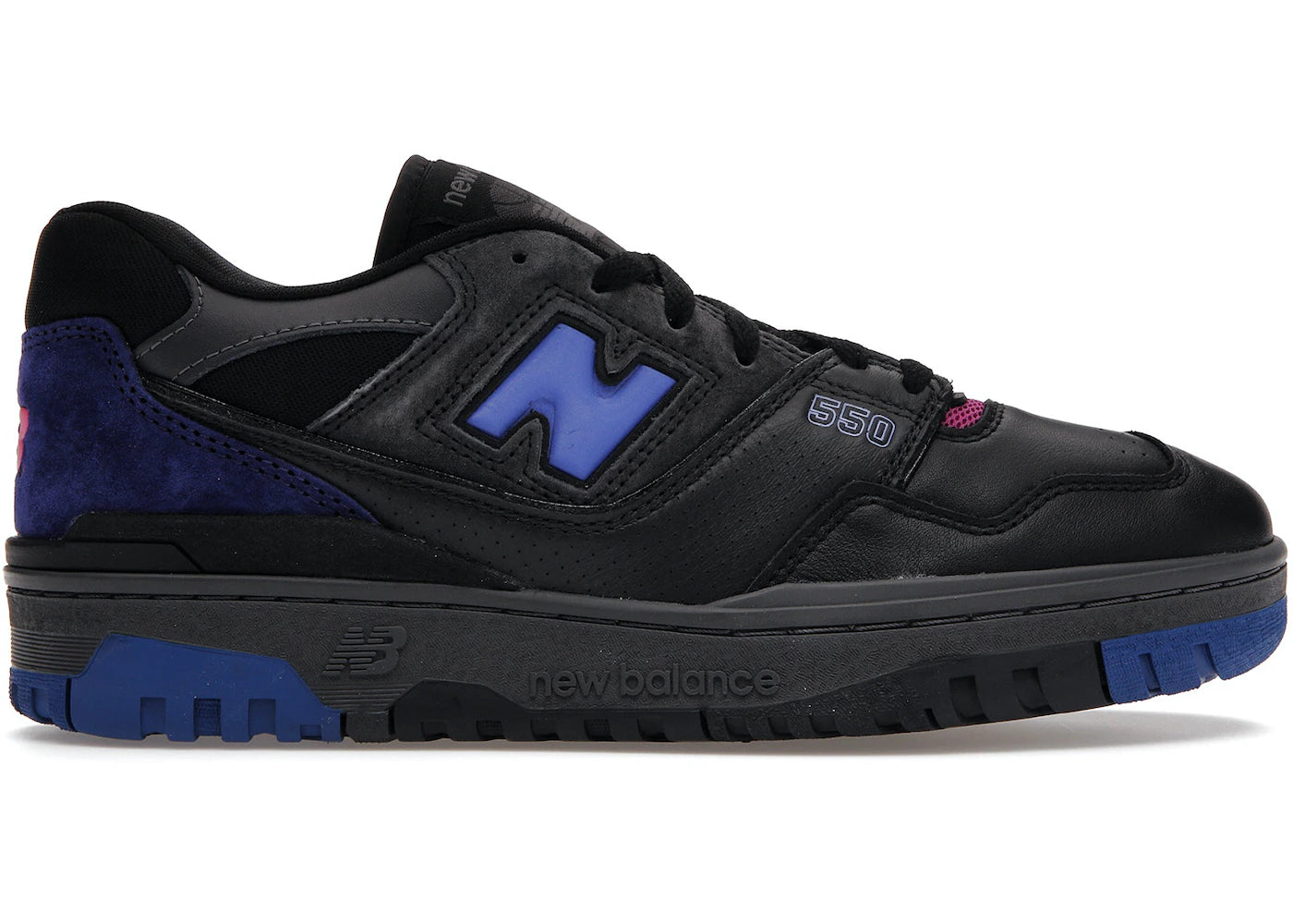 New Balance 550 Black Pink Purple