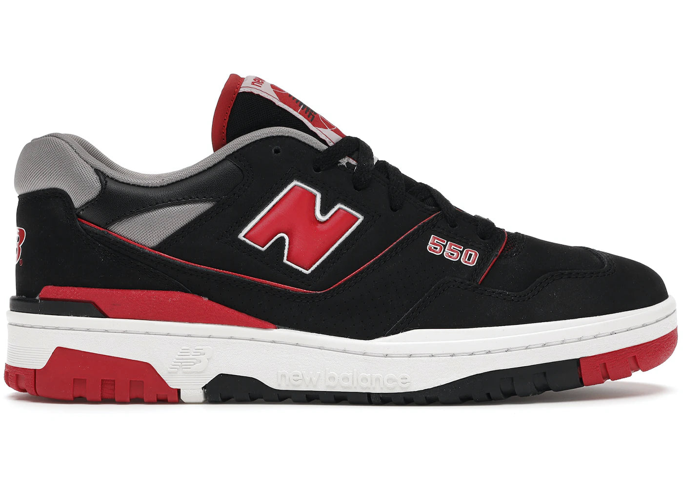 New Balance 550 Black Red