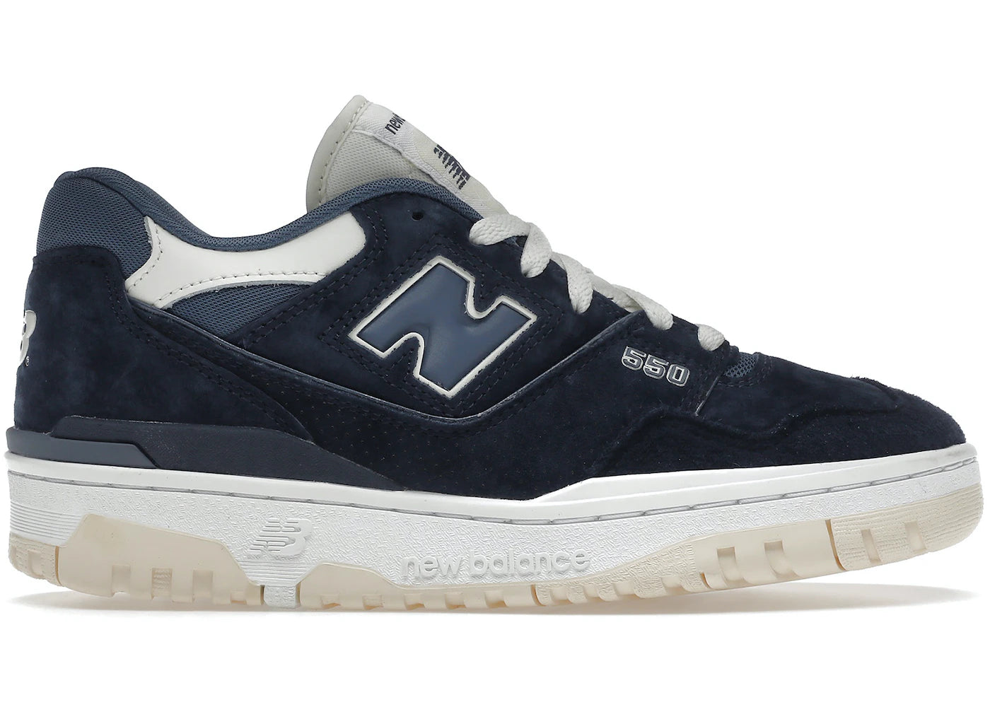 New Balance 550 Natural Indigo Suede