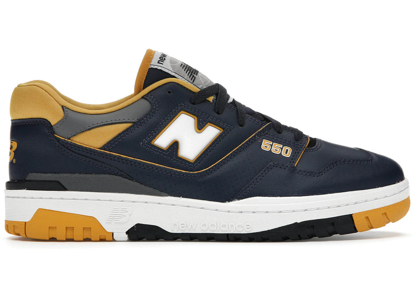 New Balance 550 Navy Gold