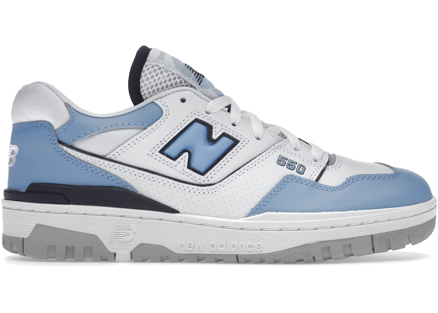 New Balance 550 White Carolina Blue