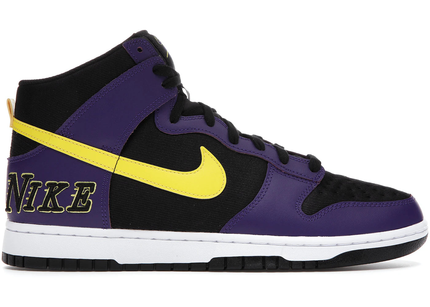 Nike Dunk High EMB Lakers