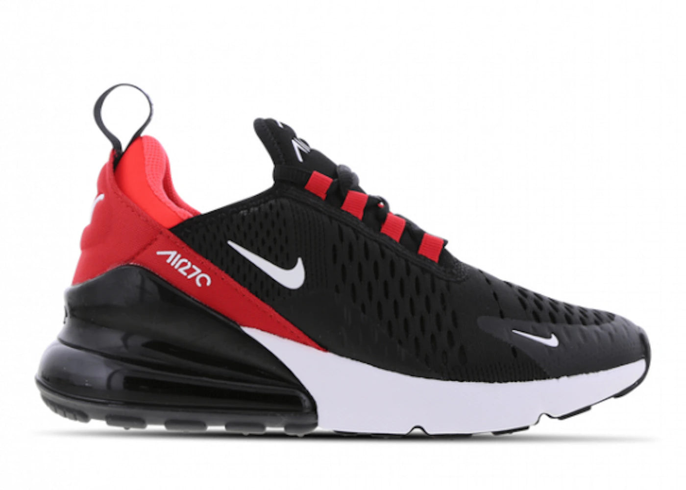 Nike Air Max 270 Black Red White GS