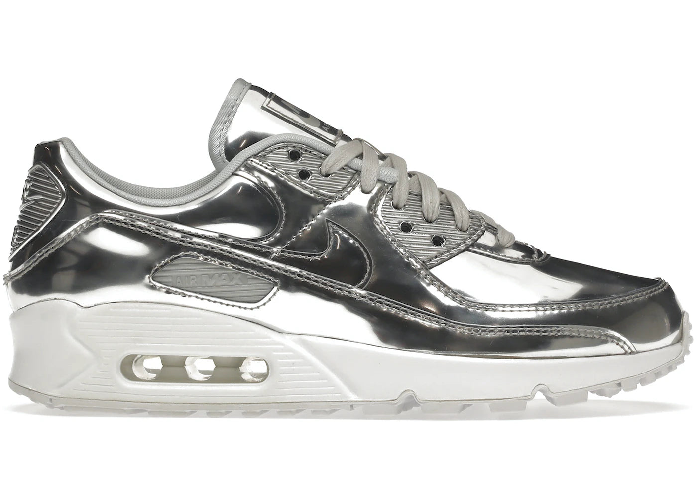 Nike Air Max 90 Metallic Silver W