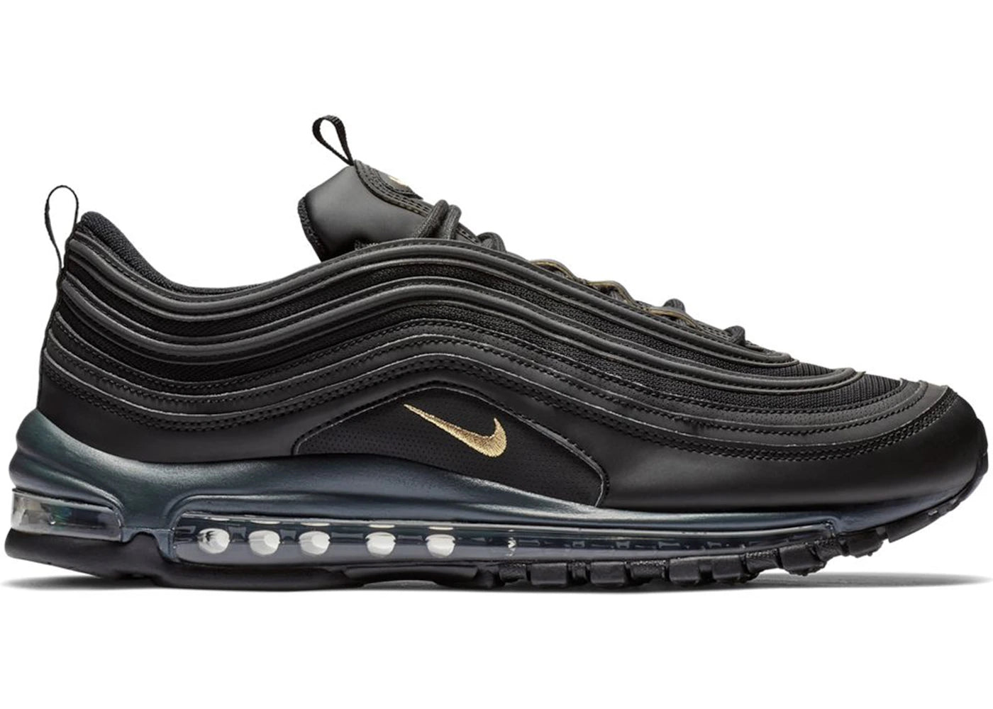 Nike Air Max 97 Leather Black Gold