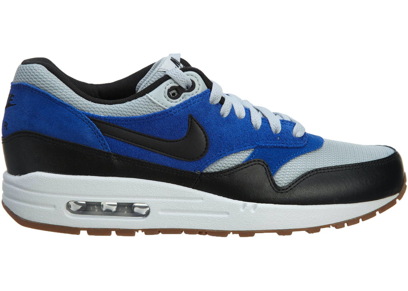 Nike Air Max1 Essential Grey Mist/Black-Lyon Blue