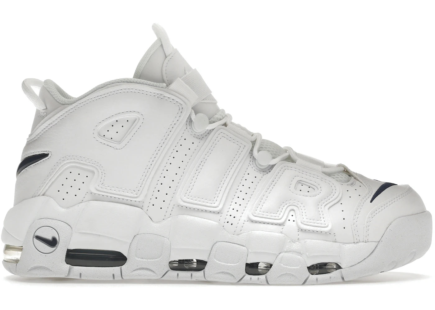 Nike Air More Uptempo 96 White White Midnight Navy