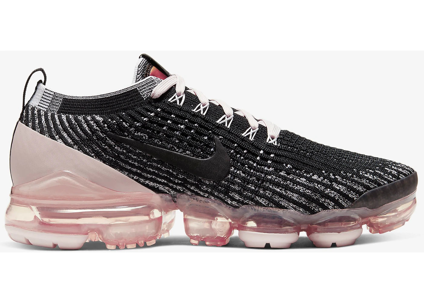 Nike Air VaporMax Flyknit 3 Black Barely Rose W