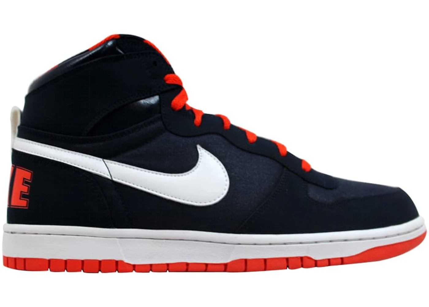 Nike Big Nike High Obsidian/White-Team Orange