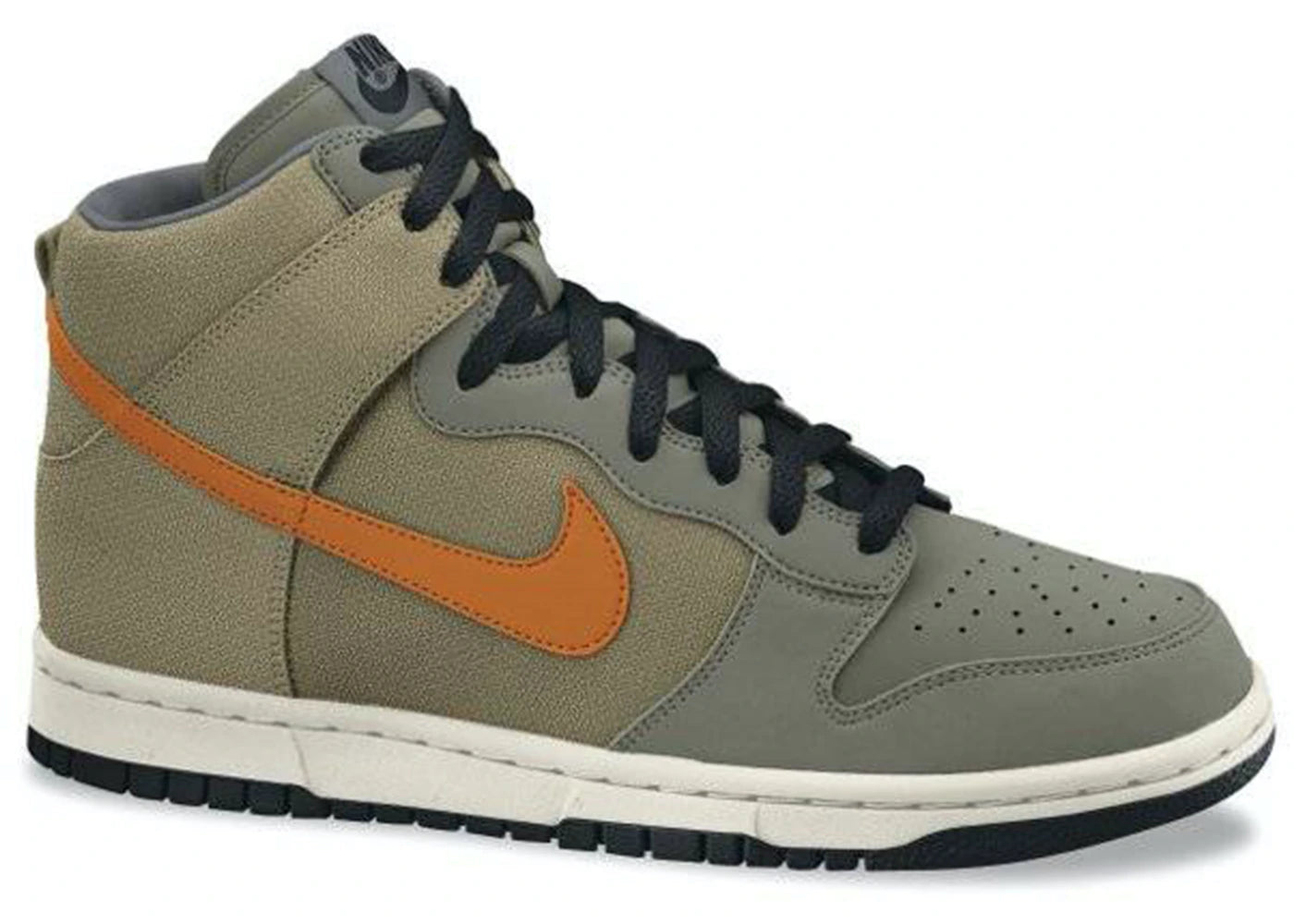 Nike Dunk High Premium Classic Olive Mandarin