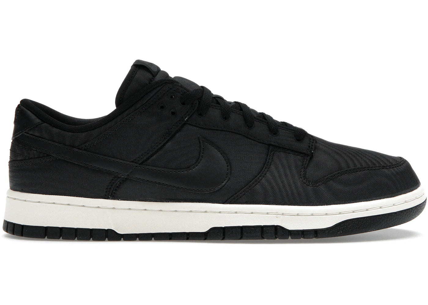 Nike Dunk Low Black Canvas