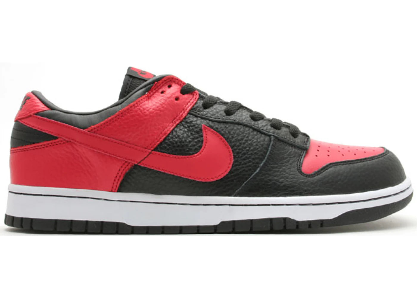 Nike Dunk Low Black Sport Red