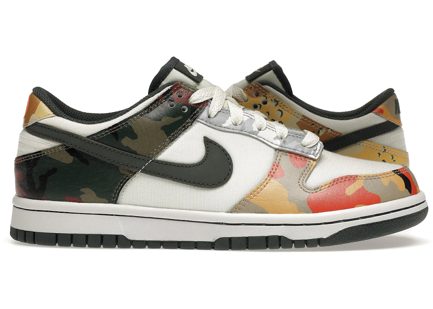 Nike Dunk Low Sail Multi-Camo GS