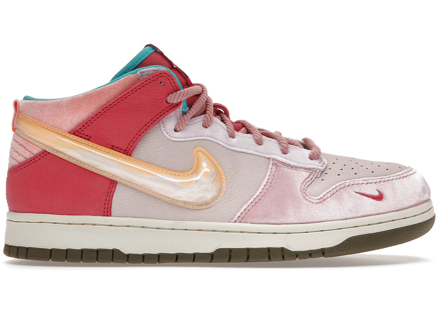 Nike Dunk Mid Social Status Free Lunch Strawberry Milk