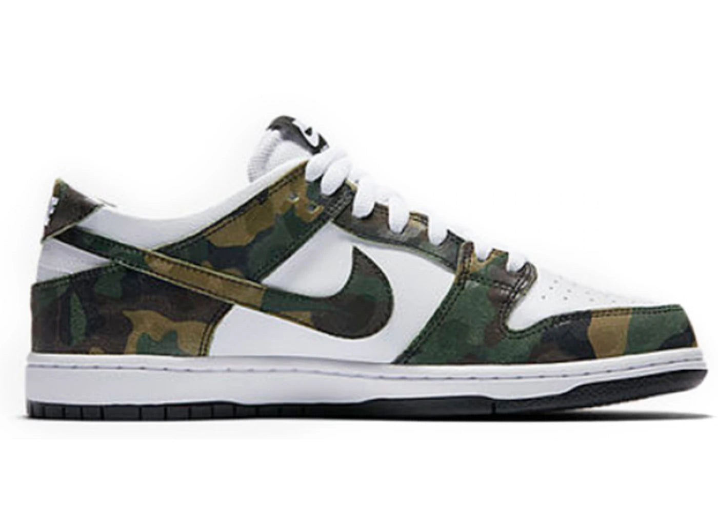 Nike SB Dunk Low Camo Legion Green