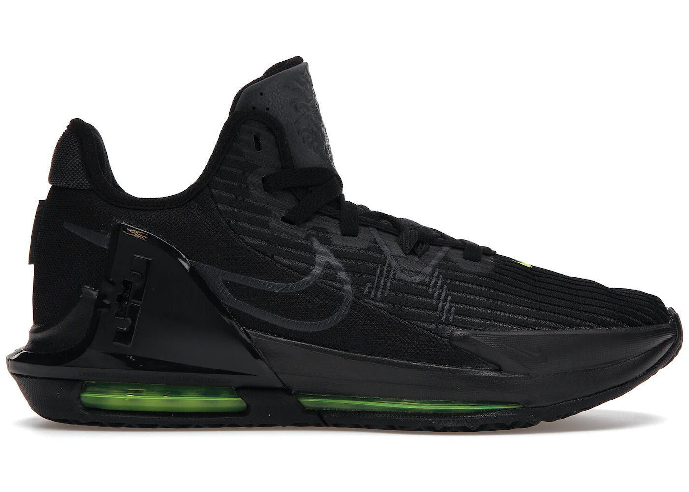 Nike LeBron Witness 6 Black Fluorescent Yellow