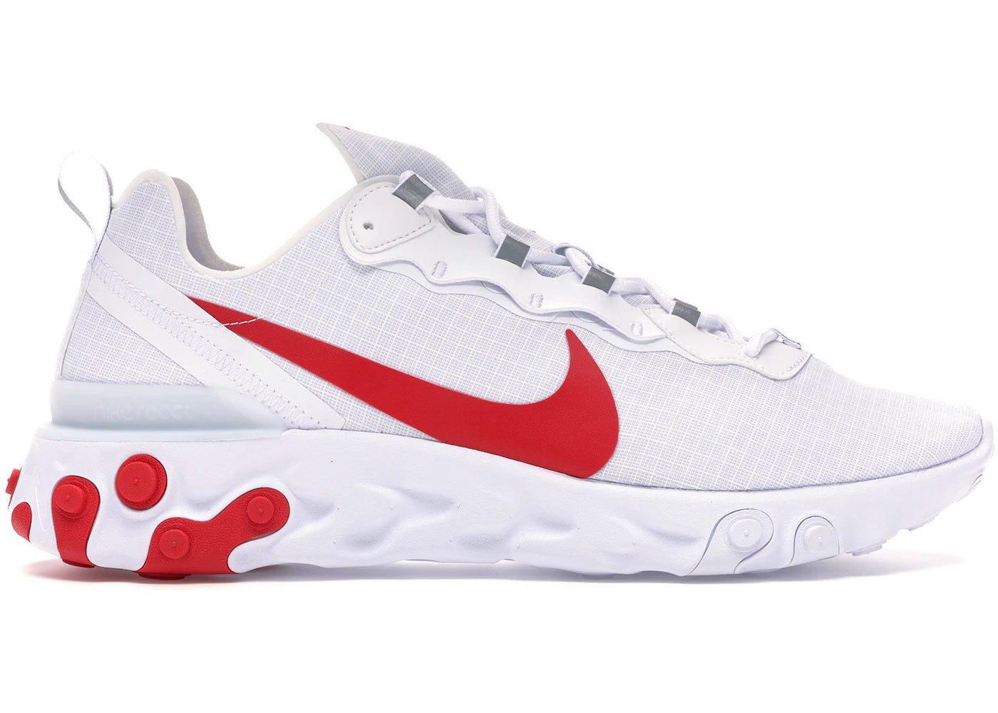 Nike React Element 55 White Red