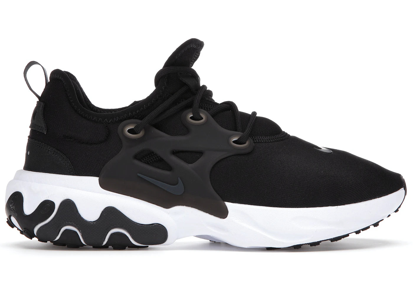 Nike React Presto Black White Off Noir