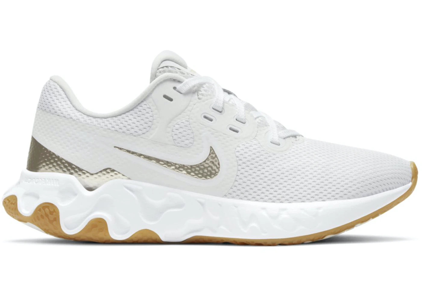 Nike Renew Ride 2 Platinum Tint Metallic Gold Star