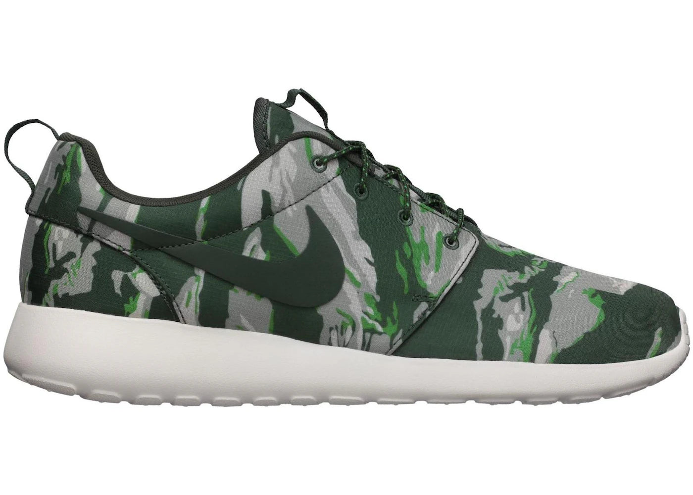 Nike Roshe Run Green Tiger Camo