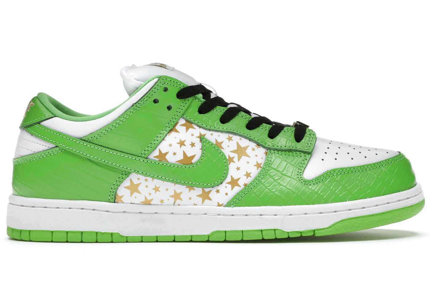 Nike SB Dunk Low Supreme Stars Mean Green